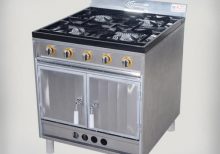 اجاق گاز صنعتی 4شعله تک کابین